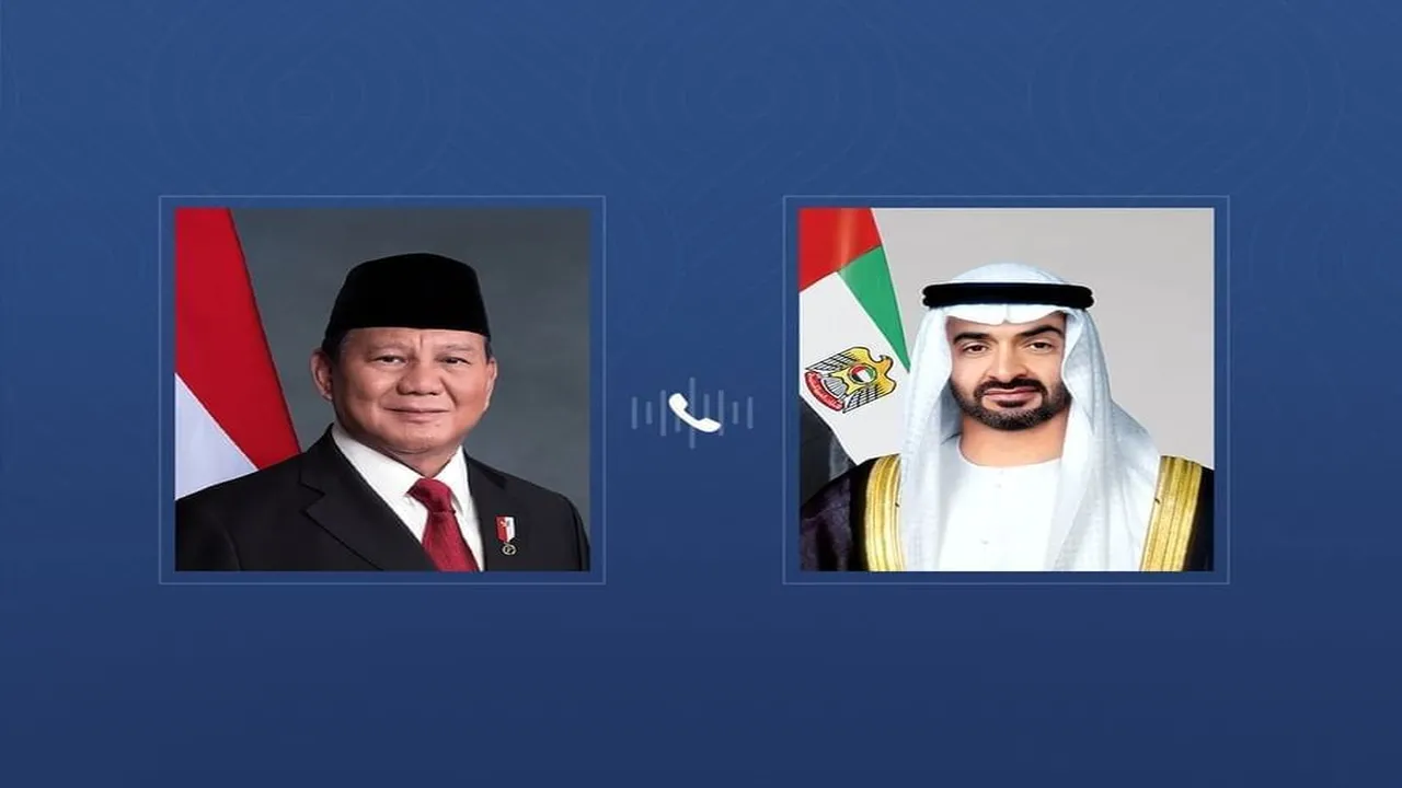 رئيس الدولة والرئيس الإندونيسي يناقشان هاتفياً تداعيات التطورات الإقليمية على الأمن الدولي